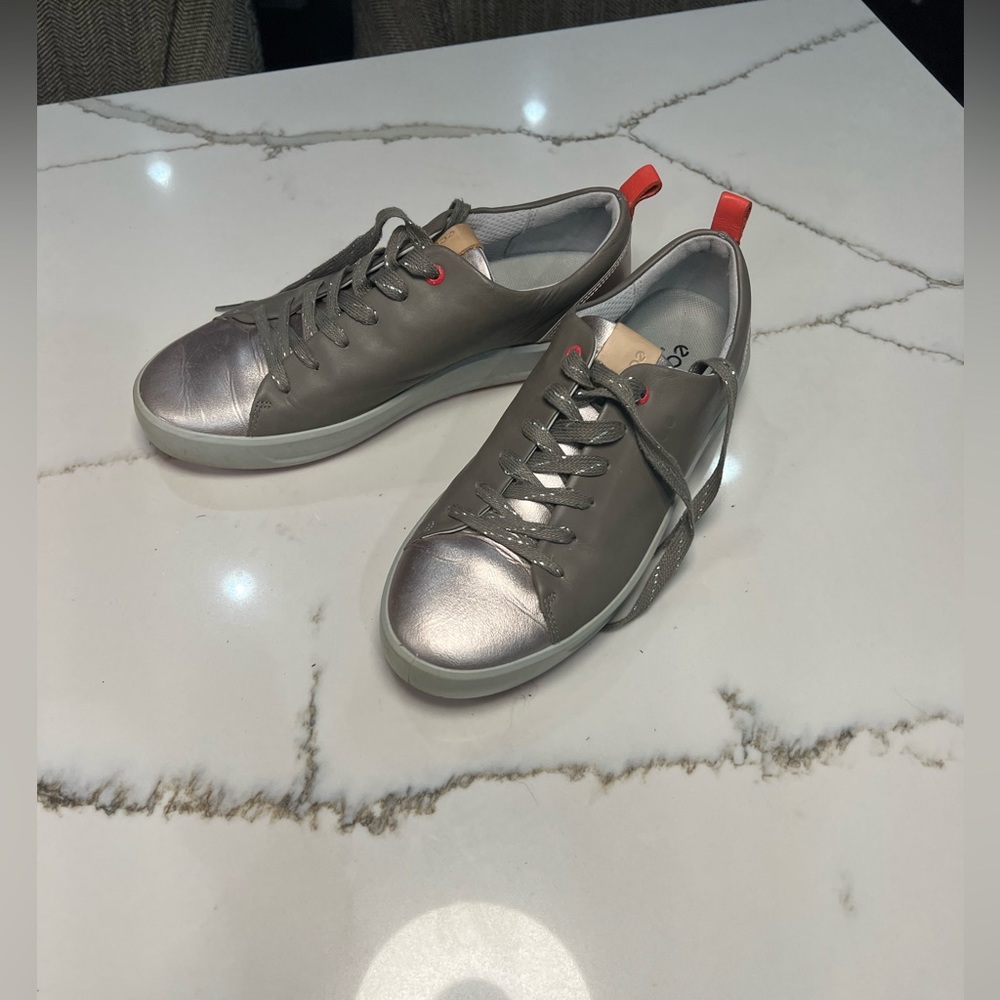 Ecco Womens GOLF! Metallic Golf Soes.